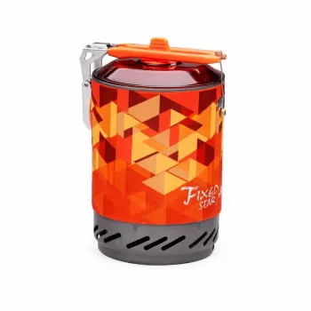 Fire-Maple FMS-X2 retkikeitin oranssilla kattilalla