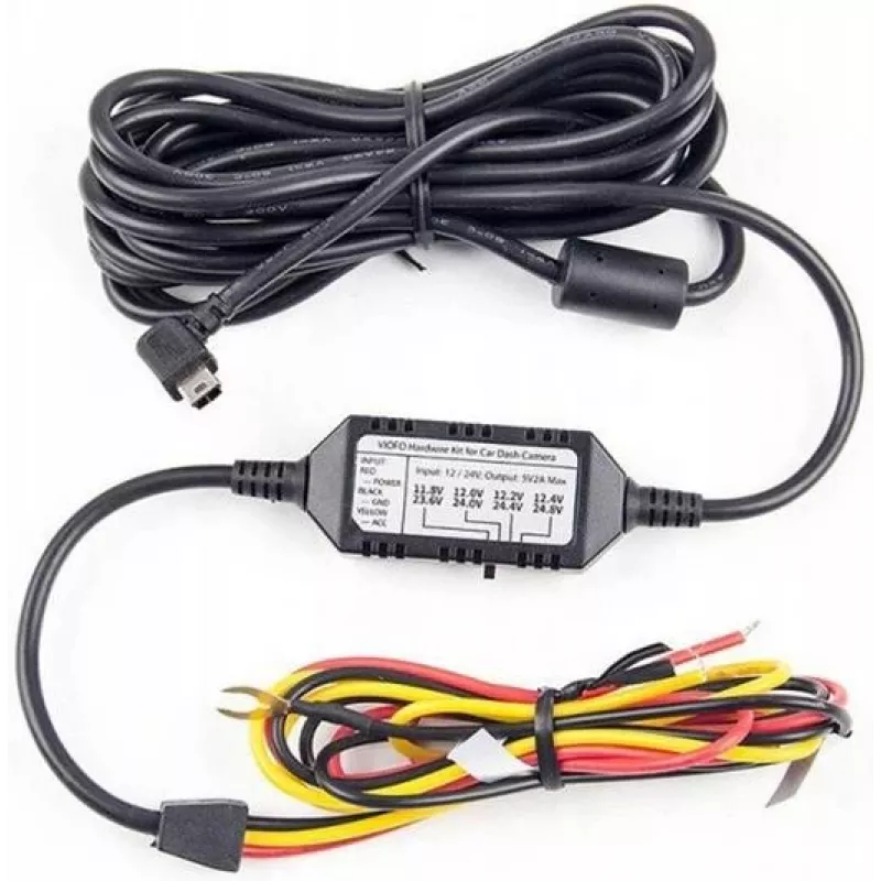 VIOFO HK3 Hardwire Kit Mini USB 5V/2A autokameran virtasovitin