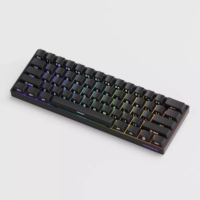 Akko FUN60 PRO mekaaninen näppäimistö USB-C musta 61 näppäintä