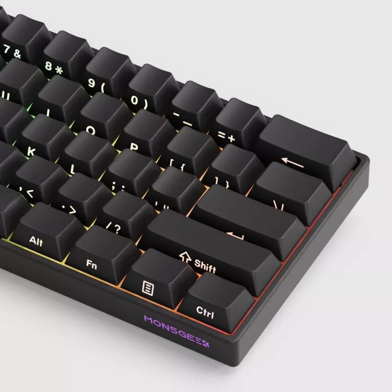 Akko FUN60 PRO mekaaninen näppäimistö USB-C musta 61 näppäintä