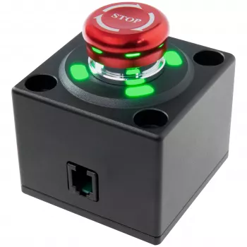 Simagic Alpha Kill Switch hätäpysäytyspainike Alpha-sarjan wheelbaseille