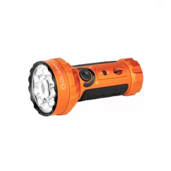 OLight Marauder Mini oranssi LED-taskulamppu pitkän kantaman akkukäyttöinen 7000 lm