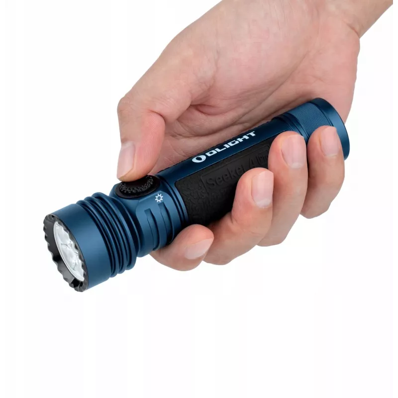 OLight Seeker 4 Pro Midnight Blue LED-taskulamppu 4600 lm 205 g