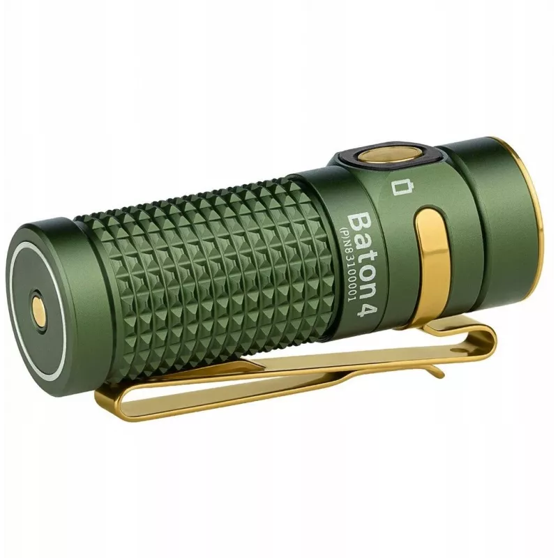 OLight Baton 4 Premium Edition OD Green taskulamppu 1300 lm