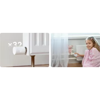 Imou Zigbee älytermostaattinen patteriventtiili IOT-TRV1-EU