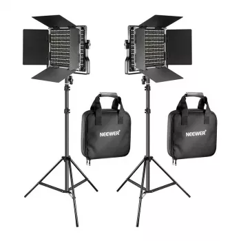 NEEWER 660 Bi-Color LED-videovalo sarja (2 lamppua, 40W, 3200-5600K)
