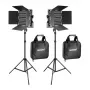 NEEWER 660 Bi-Color LED-videovalo sarja (2 lamppua, 40W, 3200-5600K)