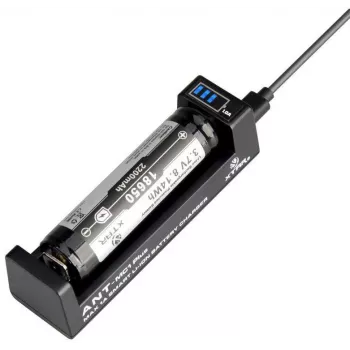 XTAR ANT MC1+ Micro USB Li-Ion-akkulaturi 18650-akulle