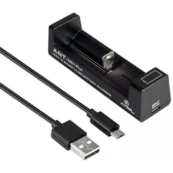 XTAR ANT MC1+ Micro USB Li-Ion-akkulaturi 18650-akulle