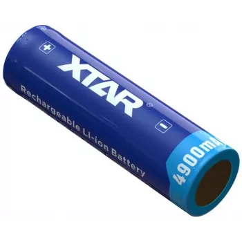 XTAR 21700 Li-Ion 3,7 V 4900 mAh suojattu akku (1 kpl)