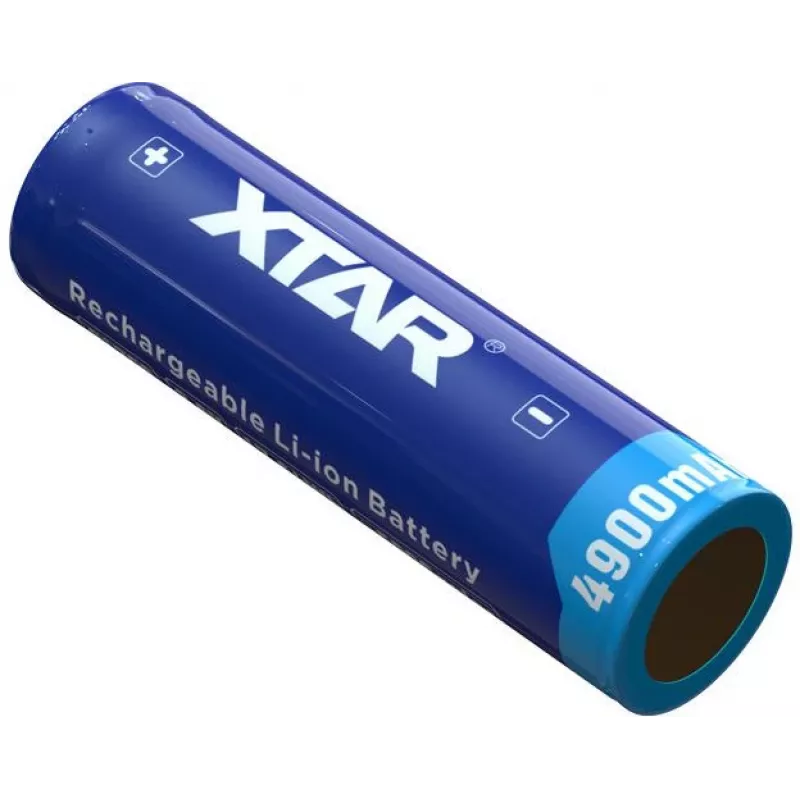 XTAR 21700 Li-Ion 3,7 V 4900 mAh suojattu akku (1 kpl)