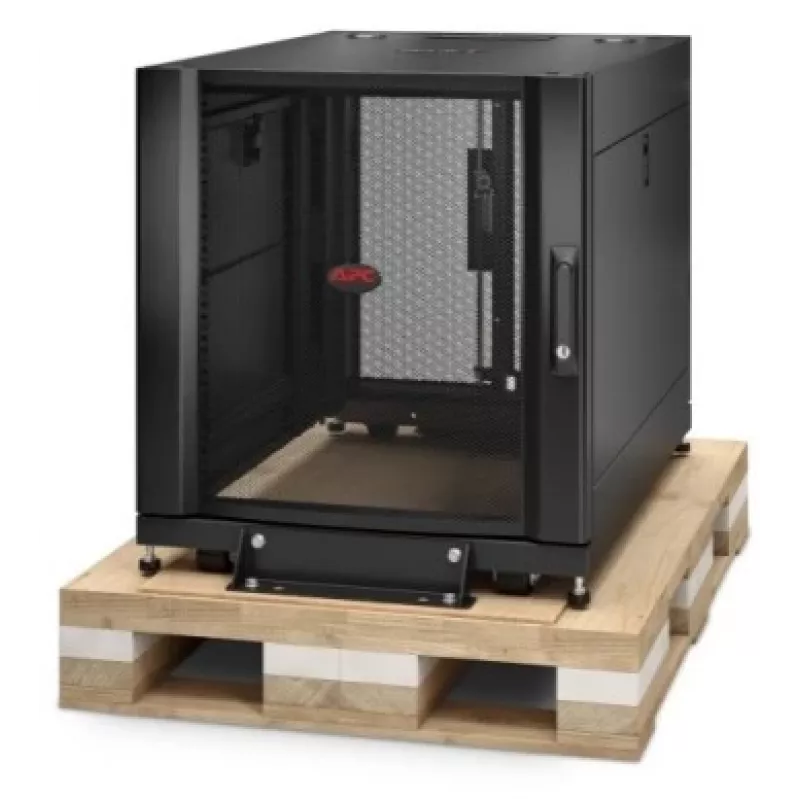 APC NetShelter SX 12U -palvelinkotelorunko 600mm x 900mm sivuseinillä musta Shock-pakkaus