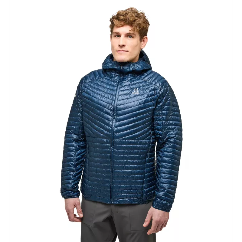 Haglöfs L.I.M. Mimic Hood -toppatakki - Tarn Blue