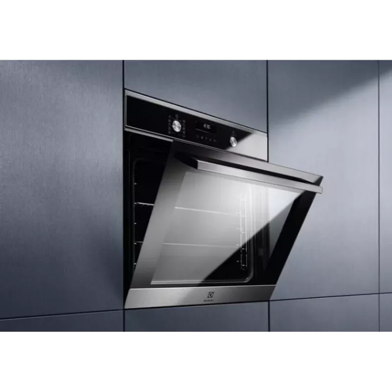 Electrolux EOD6P66WX kalusteisiin asennettava uuni pyrolyysipuhdistuksella, 72L, A+ energia, ruostumaton teräs