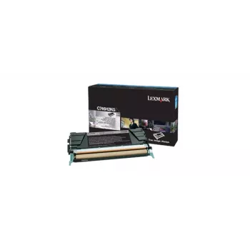 Lexmark suurikapasiteettinen musta alkuperäinen värikasetti (C746H2KG)