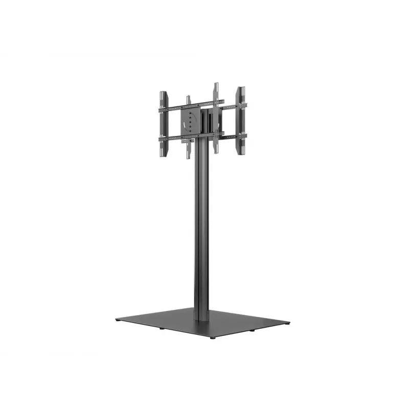 MULTIBRACKETS M Public Display Stand 180 HD Back to Back musta lattiakiinnityksellä