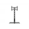 MULTIBRACKETS M Public Display Stand 180 HD Back to Back musta lattiakiinnityksellä