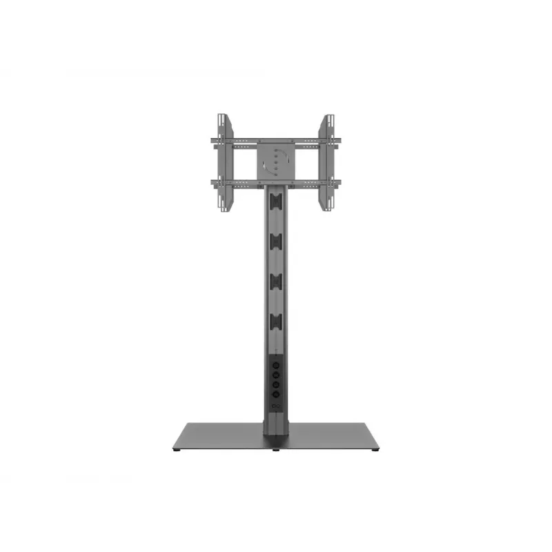 MULTIBRACKETS M Public Display Stand 180 HD Back to Back musta lattiakiinnityksellä