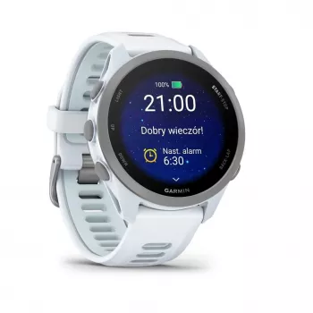 Garmin Forerunner 170 Whitestone Whitestone/Cloud Blue -rannekkeella