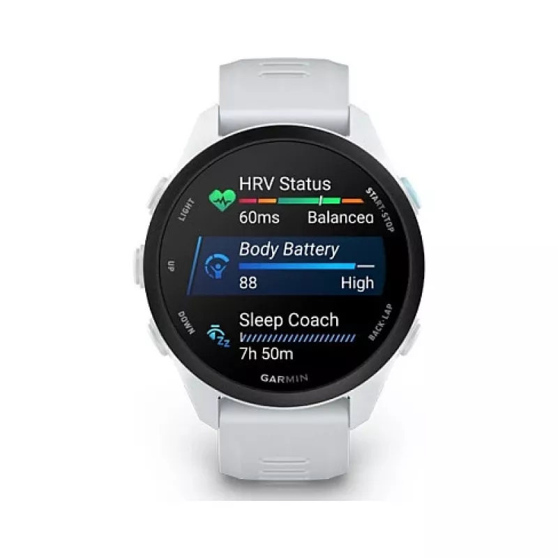 Garmin Forerunner 170 Whitestone, Whitestone/Cloud Blue -ranneke