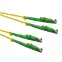 ROLINE kuitukaapeli Duplex 9/125 µm OS2 LSH/APC, LSOH, keltainen, 3 m