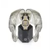 Philipp Plein The $keleton miesten automaattikello PWRAA0323 42 mm musta silikoni