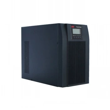 ABB POWERVALUE 11 T G2 2KVA Online Tower UPS - 2000VA / 1800W, puhdas siniaalto, LCD-näyttö