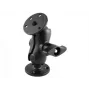 RAM MOUNTS lyhyt kaksoisnivelvarsi ja 2x D-kokoinen 2,25
