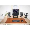 KANTO AUDIO 100W aktiiviset referenssipöytäkaiuttimet Bluetoothilla - musta, pari (sis. USB-C-virtajohdon)