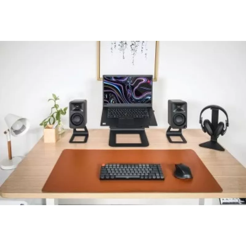 KANTO AUDIO 100W aktiiviset referenssipöytäkaiuttimet Bluetoothilla - musta, pari (sis. USB-C-virtajohdon)
