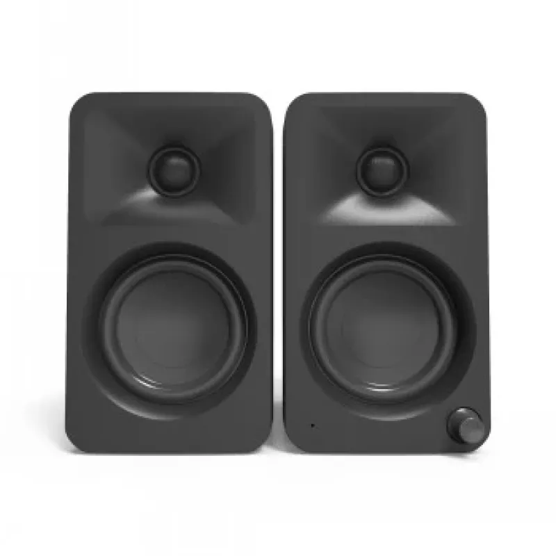 KANTO AUDIO 100W aktiiviset referenssipöytäkaiuttimet Bluetoothilla - musta, pari (sis. USB-C-virtajohdon)