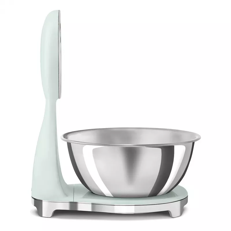 SMEG analoginen ja digitaalinen keittiövaaka pastellinvihreä KSF01PGWW
