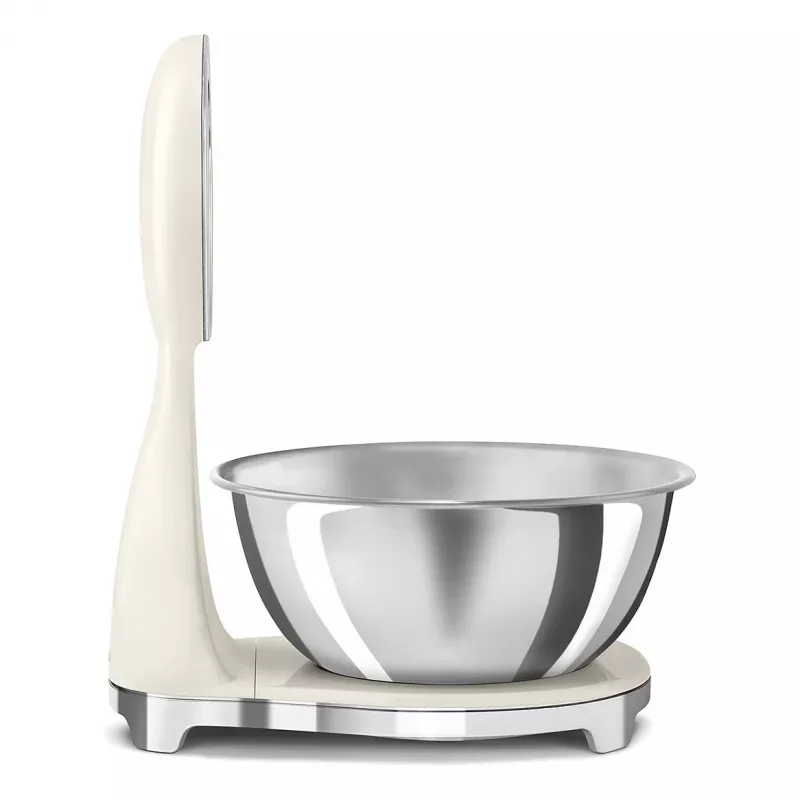 SMEG analoginen ja digitaalinen keittiövaaka kerma KSF01CRWW