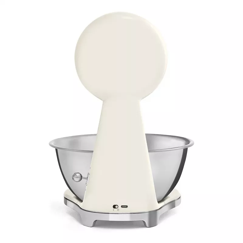 SMEG analoginen ja digitaalinen keittiövaaka kerma KSF01CRWW