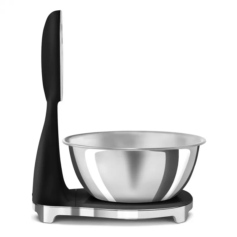SMEG analoginen ja digitaalinen keittiövaaka musta KSF01BLWW