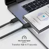 SBS TECABLETISSUETCCK USB-C–USB-C punottu kaapeli 1,5 m 60 W PD pikalataus ja tietojen synkronointi – musta
