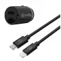 CELLY CCMINILIGHT – autolaturi USB-C + USB-C Lightning-kaapeli 20W [PRO POWER]