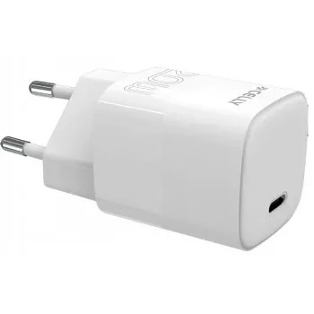 CELLY TC1USBC20WEVOWH USB-C-virtalähde 20W valkoinen