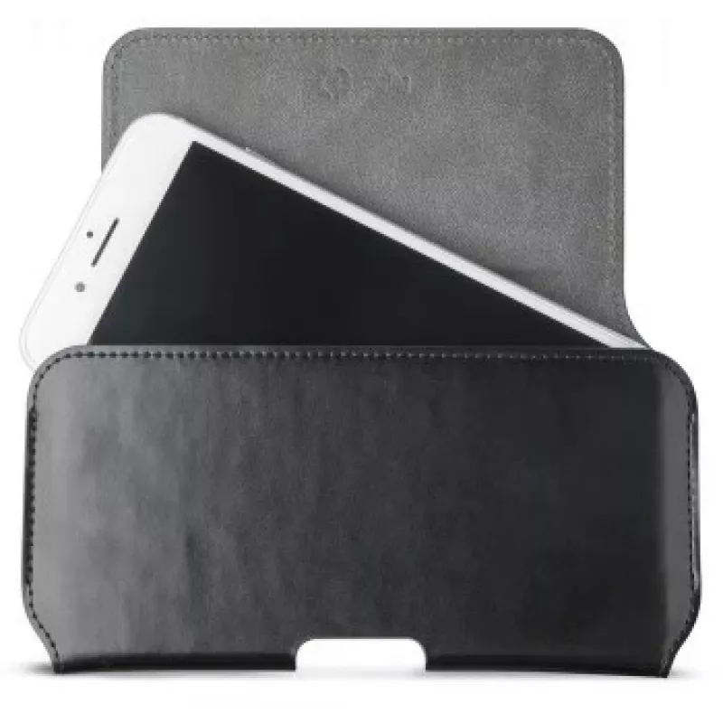 CELLY BELTPRO CASE XL Black - yleinen älypuhelimen vyölaukku