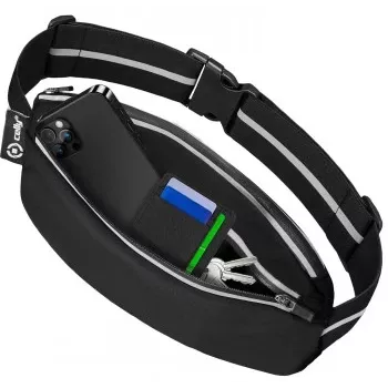 CELLY Universal Waterproof -juoksuvyö 6.9 asti, musta