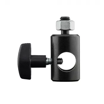 Manfrotto 014-38 kierre-adapteri 3/8 inch uros 5/8 inch naaras lukitusmutterilla