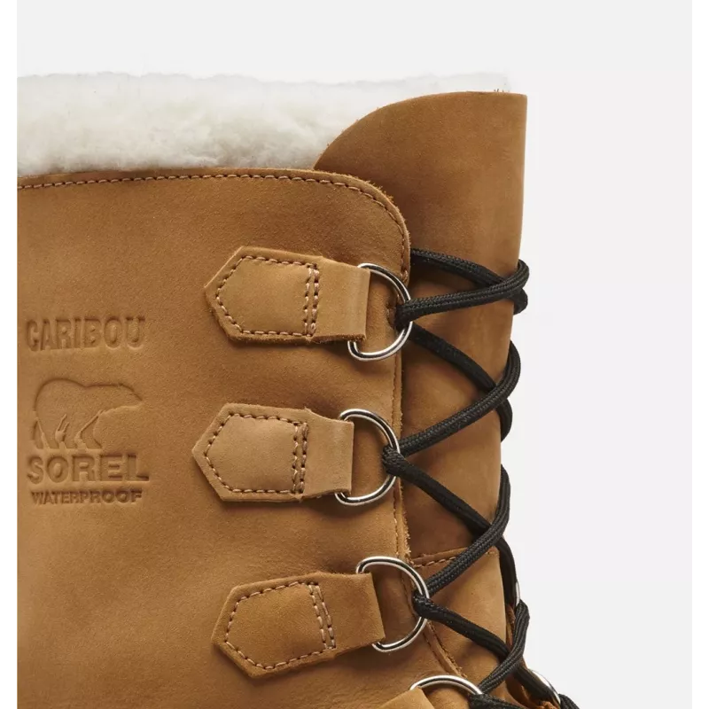 SOREL Caribou talvikengät miesten musta, ruskea