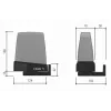 CAME KRX1FXSO LED-välkkyvahovalaisin oranssi 24/230V (806LA-0010)