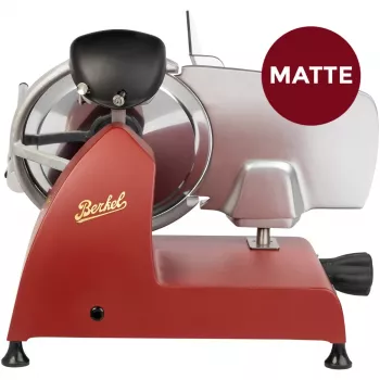 Berkel Red Line RL 250 Red Matte leikkuukone - 250mm terä, 190W, sähköinen