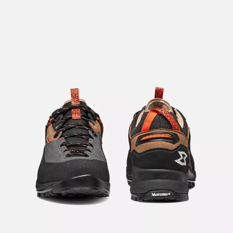Garmont Akron GTX via ferrata -kengät - Dach Brown/Tango Red (EU 44,5)