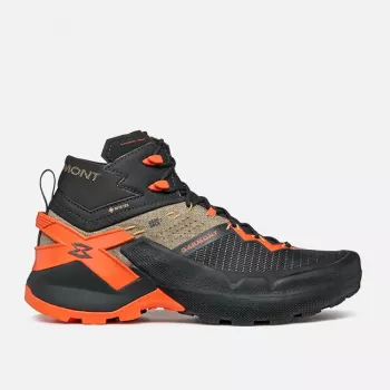 Garmont 9.81 Onyx Mid GTX -lähestymiskengät - Raven Black/Pale Beige, EU 41.5