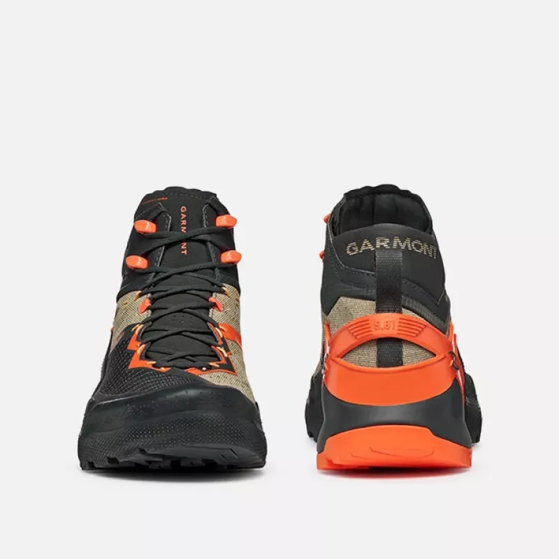 Garmont 9.81 Onyx Mid GTX -lähestymiskengät - Raven Black/Pale Beige, EU 41.5