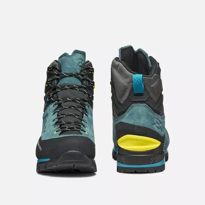 Garmont Ascent Evo GTX vaelluskengät - Jay Blue/Sheen Yellow, koko 44.5