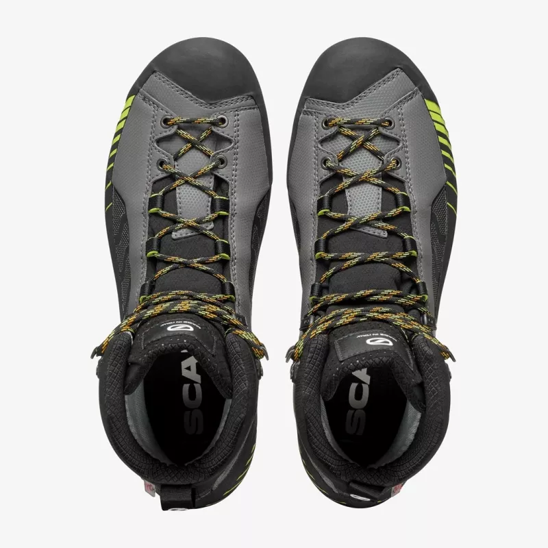Scarpa Ribelle Lite HD vaelluskengät - Iron Gray/Lime - koko 47 EU