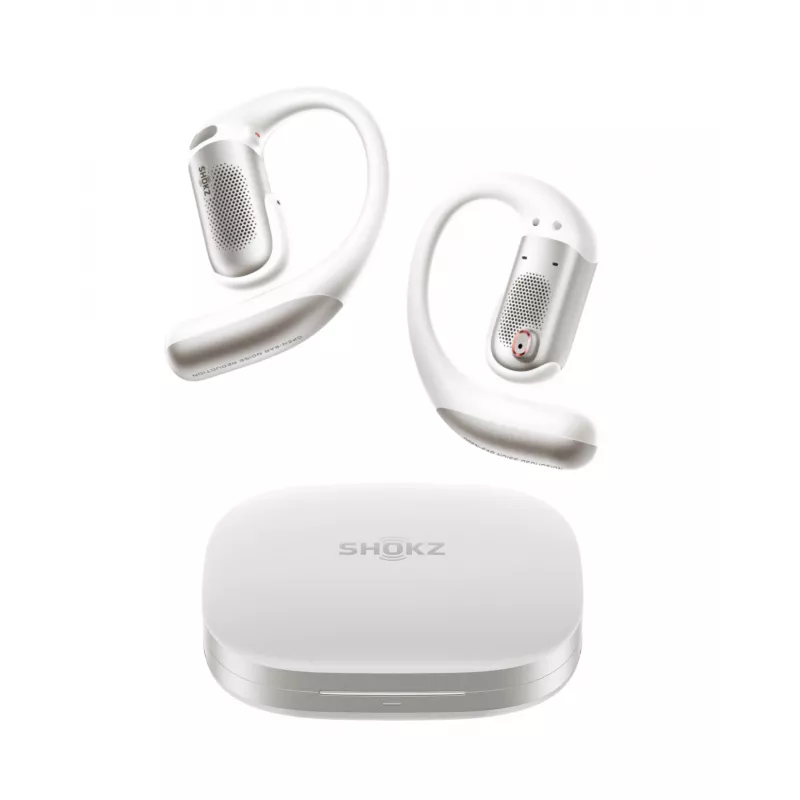 Shokz OpenFit Pro Open-Ear -kuulokkeet, valkoinen